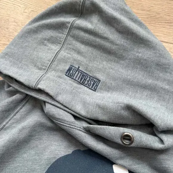 Baseballism Ken Griffey Jr Hoodie Bubble Gum Graphic Gray Medium Pullover - Picture 10 of 13